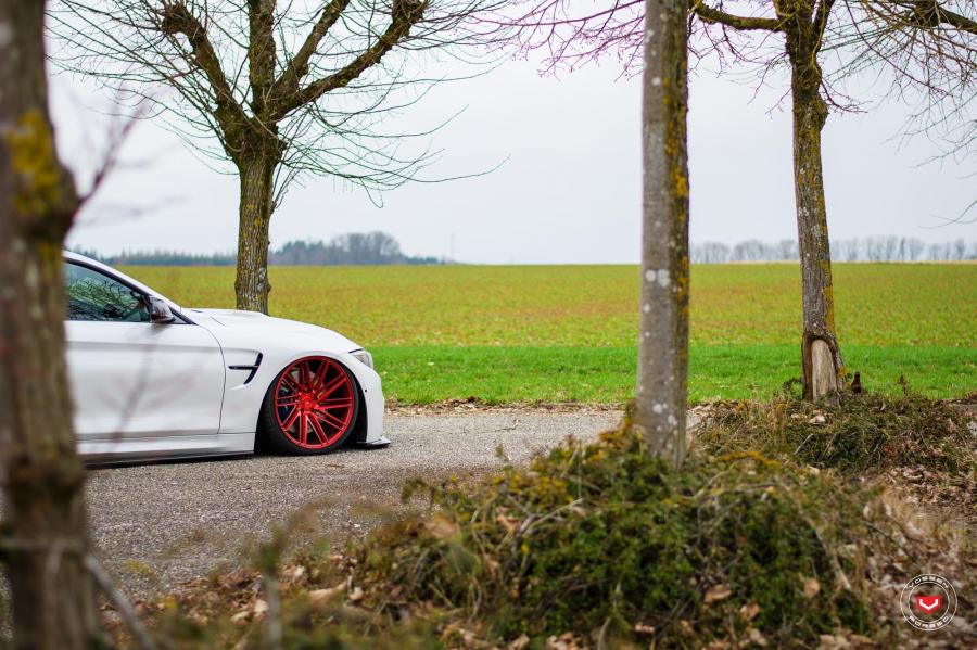 Детали экстерьера BMW M4 Coupe on Vossen Wheels (VPS-307T) 2017 года  (фото 2 из 20)